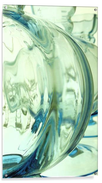 3 glass jars Acrylic by Heather Newton