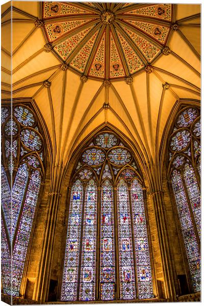  York Minster Canvas Print by Laura Kenny