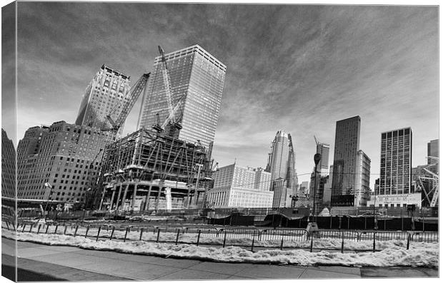  Ground Zero. Canvas Print by Mark Godden