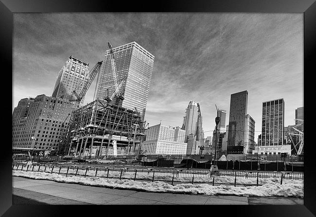  Ground Zero. Framed Print by Mark Godden