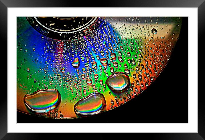  light music    Framed Mounted Print by dale rys (LP)