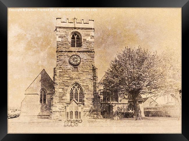 St Edmund's Church, Shipston-on-Stour Framed Print by Graham Prentice