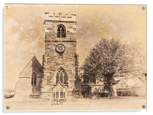 St Edmund's Church, Shipston-on-Stour Acrylic by Graham Prentice