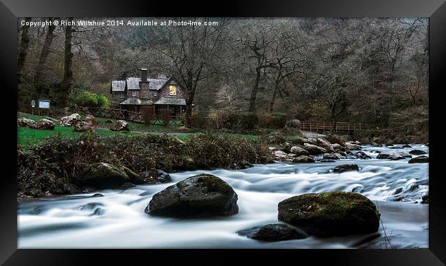  House At Watersmeet Framed Print by Rich Wiltshire