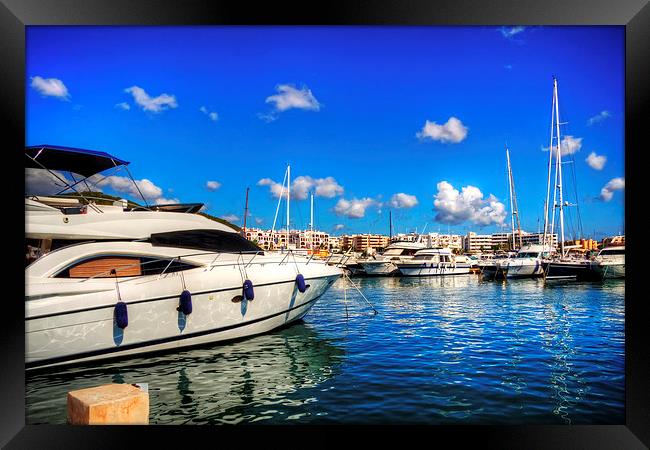 Santa Eulalia Marina Framed Print by Tom Gomez