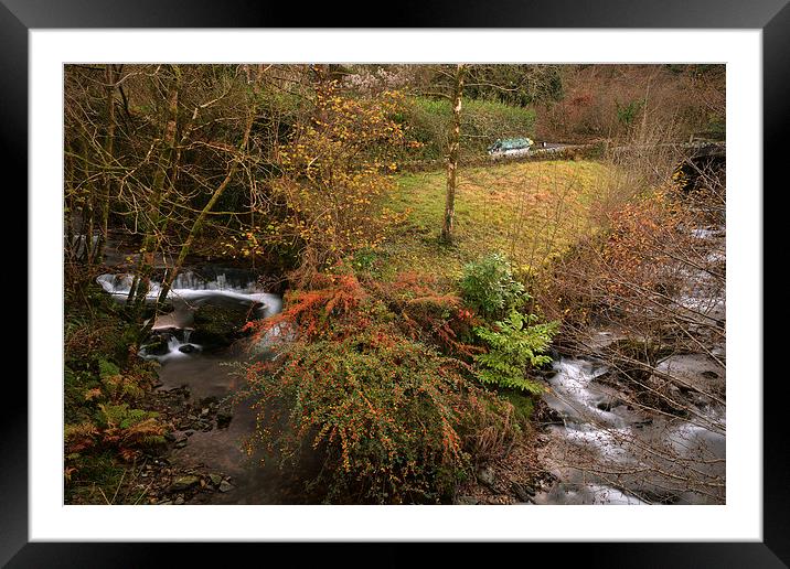 Where Two Rivers Meet  Framed Mounted Print by graham young
