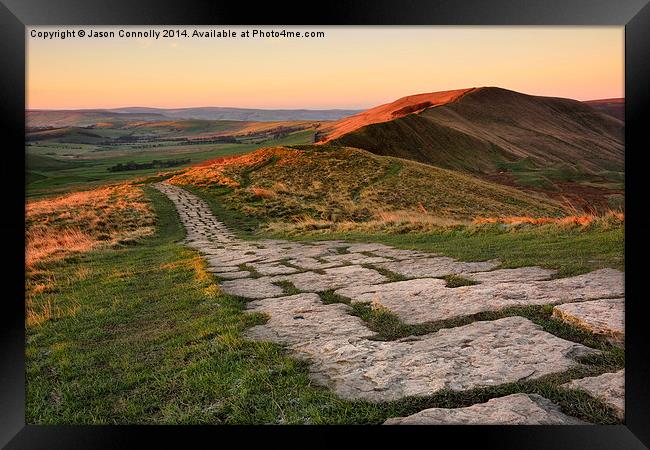 Enroute To Lords Seat Framed Print by Jason Connolly