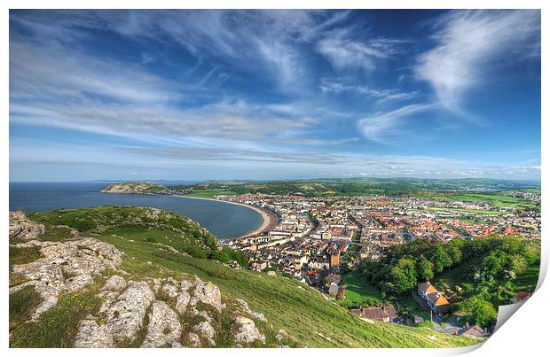  Great Orme View Print by Darren Wilkes