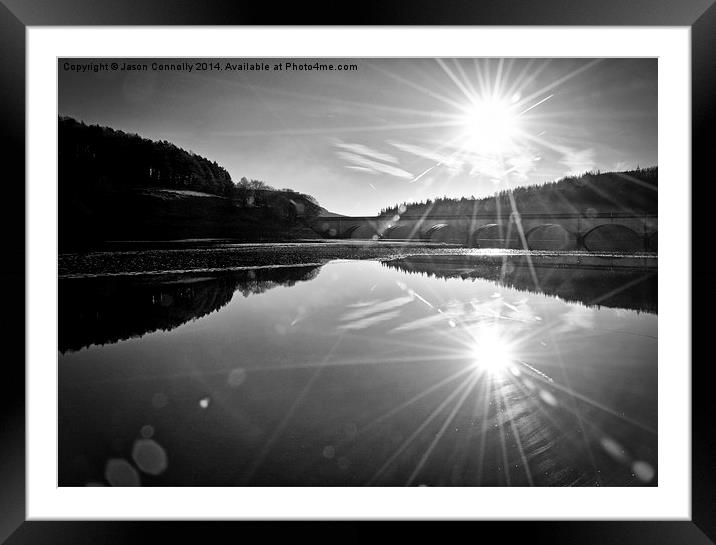  Ashopton Viaduct, Ladybower Framed Mounted Print by Jason Connolly