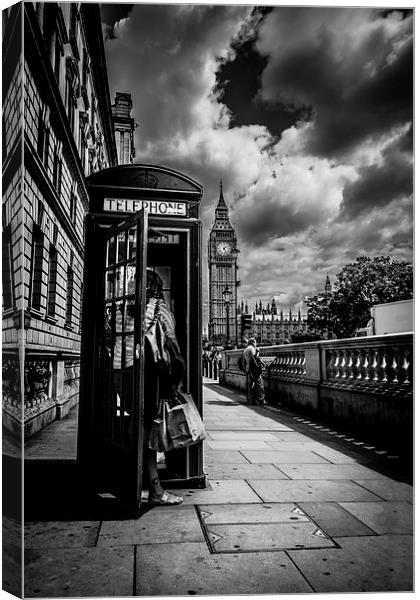  Call Time Canvas Print by Paul Sharp