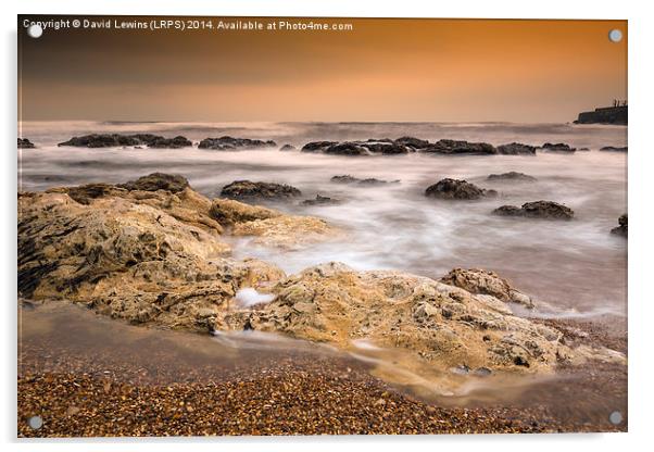 Morning Glow - Seaham Acrylic by David Lewins (LRPS)