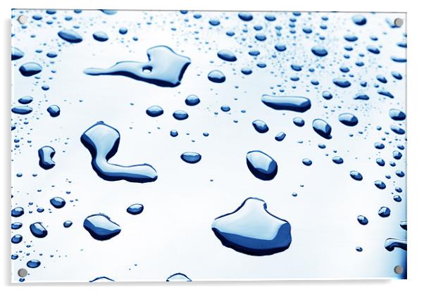 water drops Acrylic by Josep M Peñalver