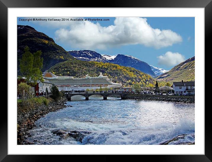  HELLESYLT NORWAY Framed Mounted Print by Anthony Kellaway