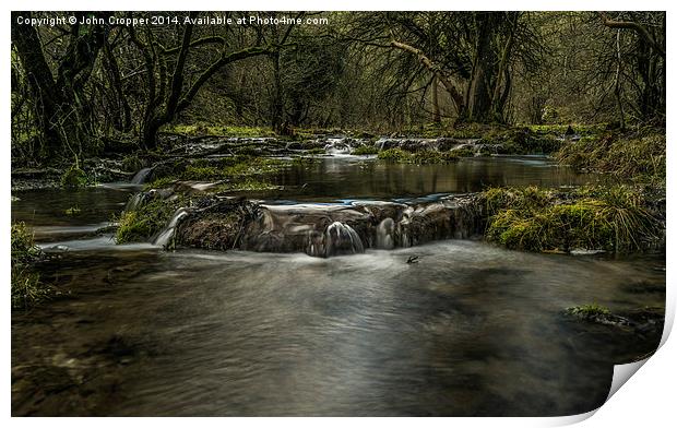 Tolkienesque, Monk's Dale Print by John Cropper