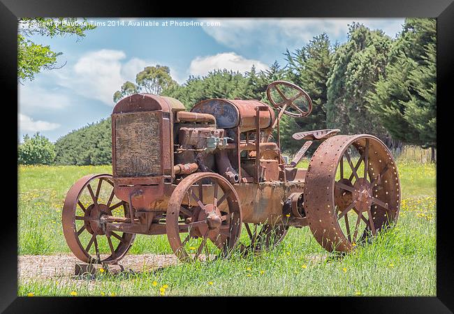  Rusty Relic 2 Framed Print by Pauline Tims