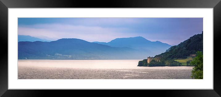  Loch Ness & Urquhart Castle Framed Mounted Print by Veli Bariskan