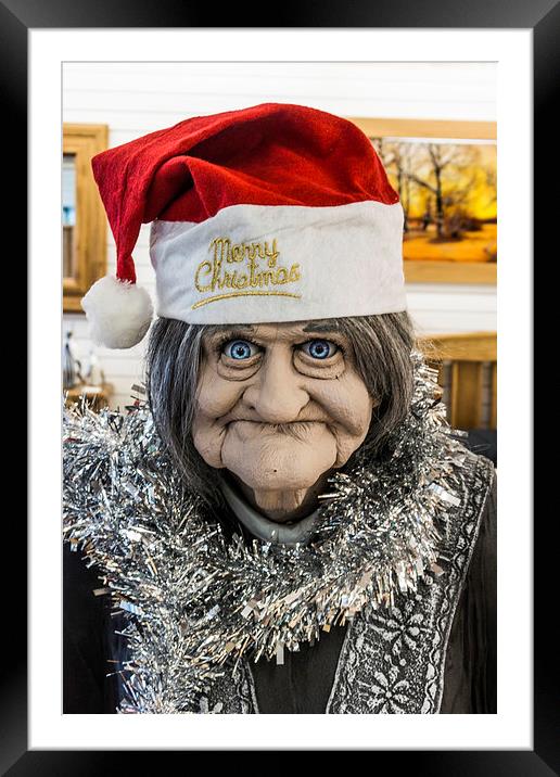  Christmas Grandma Framed Mounted Print by Steve Purnell