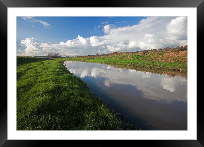  Amble along the river Framed Mounted Print by Stephen Prosser