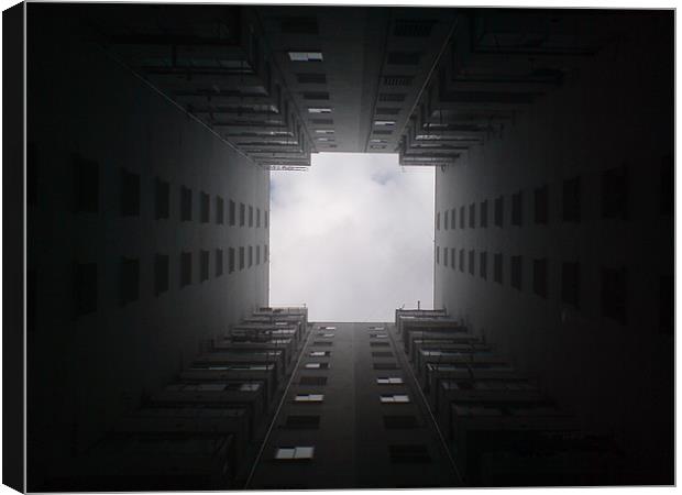 Low cost high rise Canvas Print by Rick Wilson