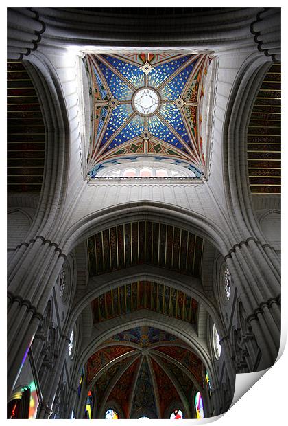 Colourful Cathedral Print by Rick Wilson