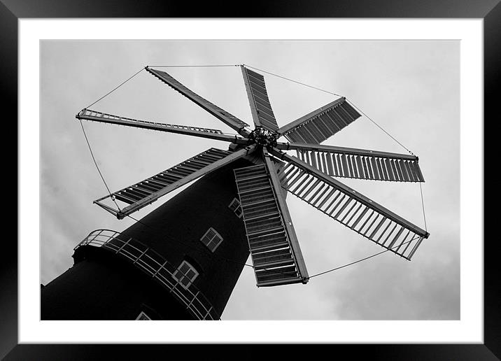 Wonderful Windmill Framed Mounted Print by Rick Wilson