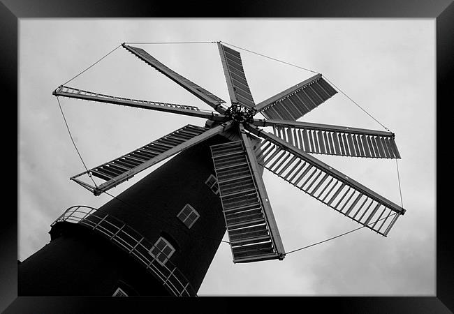 Wonderful Windmill Framed Print by Rick Wilson