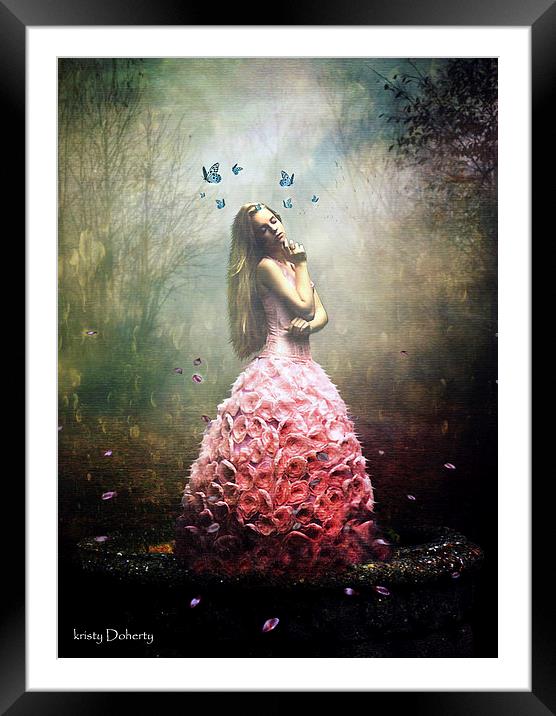  blossom Framed Mounted Print by kristy doherty