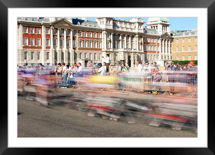 At Speed Framed Mounted Print by Rick Wilson