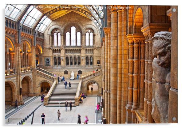   Natural History Museum Acrylic by Graham Custance