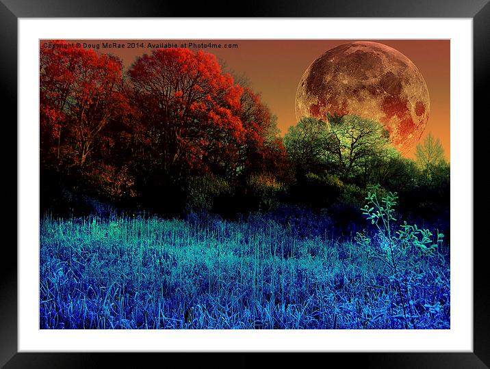  fire and ice Framed Mounted Print by Doug McRae