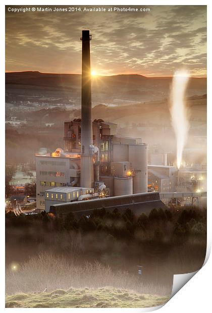  Hope Cement Works  Print by K7 Photography