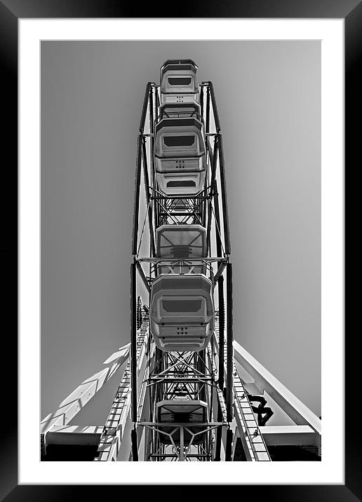  Viewing The Big Wheel Framed Mounted Print by Tom and Dawn Gari