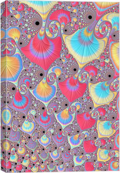 Candy Shells Canvas Print by Steve Purnell