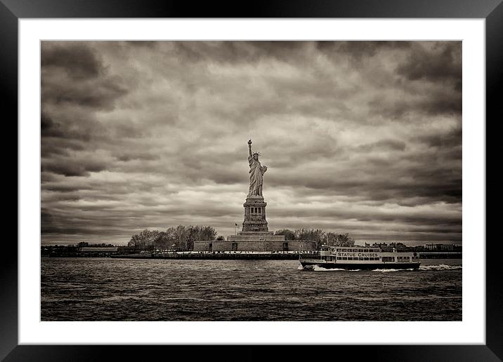  Liberty. Framed Mounted Print by Mark Godden