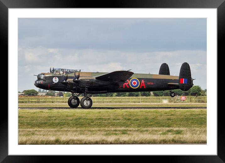  Avro Lancaster C-GVRA/FM213, the "Mynarski Lancas Framed Mounted Print by Martin Keen