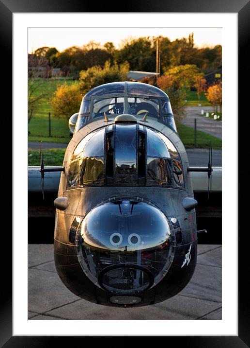  Avro Lancaster "Just Jane"  Framed Mounted Print by Martin Keen