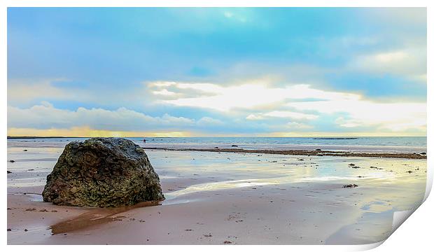 West Kilbride Seascape Print by Alan Whyte