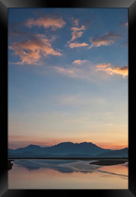  Sunrise at Ynys Framed Print by Rory Trappe