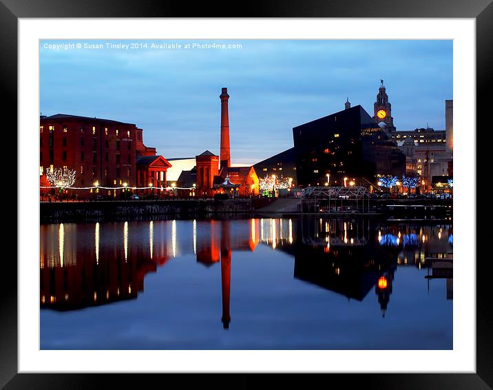 The Pumphouse Framed Mounted Print by Susan Tinsley