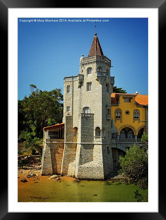  Conde Gastro Guimaraes Palace Museum Framed Mounted Print by Mary Machare