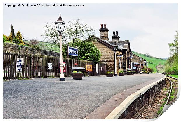  Keighley & Worth Valley Railway Print by Frank Irwin