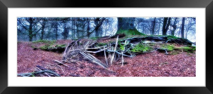 "Gimme Shelter" Framed Mounted Print by Simon Litchfield