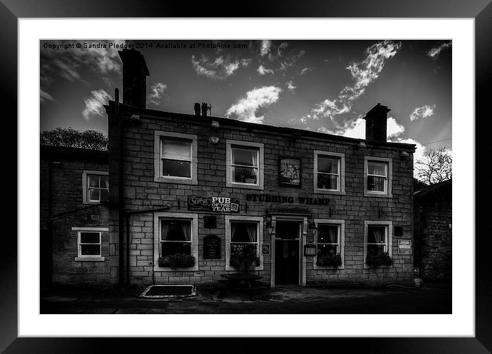  The stubbing Wharf Framed Mounted Print by Sandra Pledger