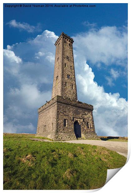 Peel Monument Print by David Yeaman