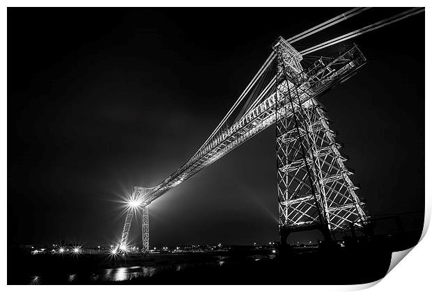  Newport Transporter Bridge Print by Dean Merry