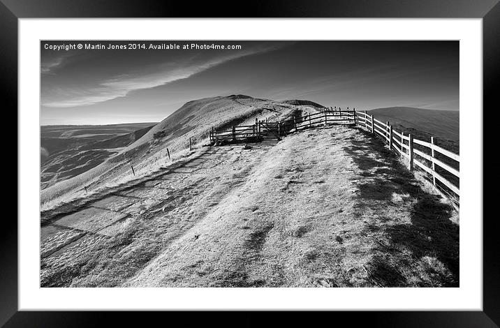  Towards Mam Tor Framed Mounted Print by K7 Photography