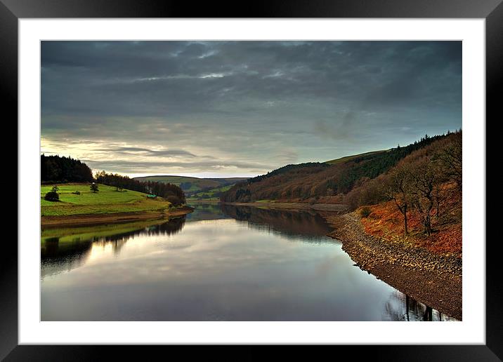 Ladybower From Ashopton Viaduct  Framed Mounted Print by Darren Galpin