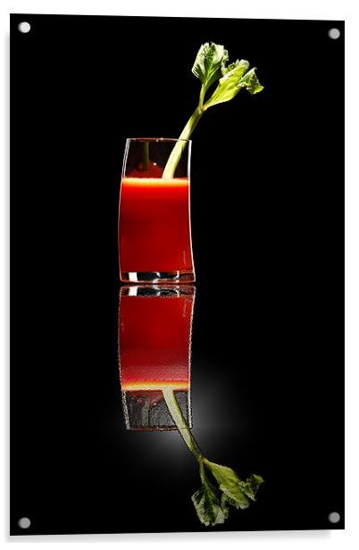 Bloody Mary Acrylic by Josep M Peñalver