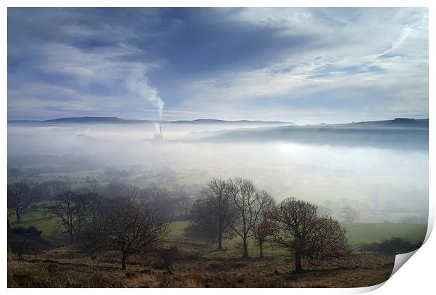 Hope Valley Mist  Print by Darren Galpin