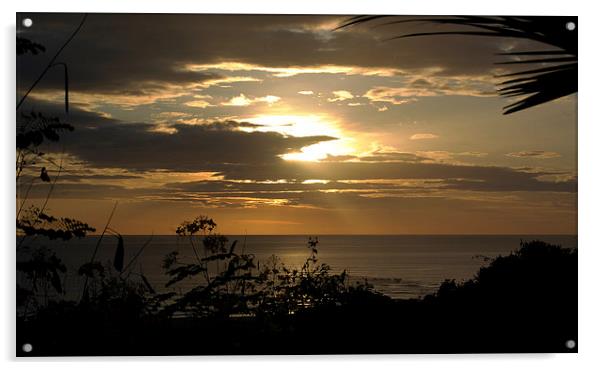  Grand Sunset Acrylic by james balzano, jr.